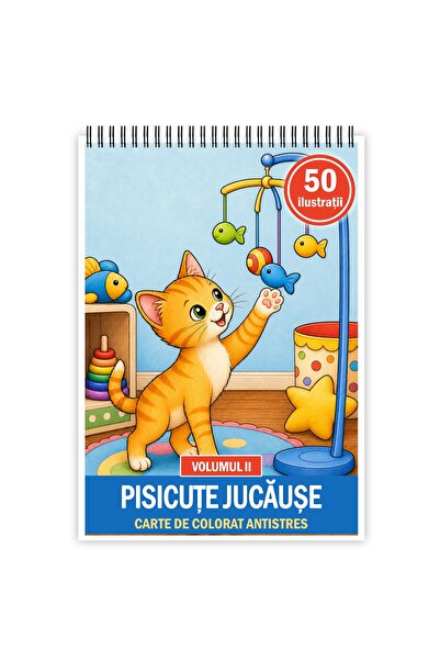 Legendary Gifts Carte de colorat, 40 de ilustrații Demonic Kitties - Volumul II