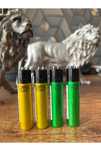 Clipper Reusable Çakmak 4lü Set
