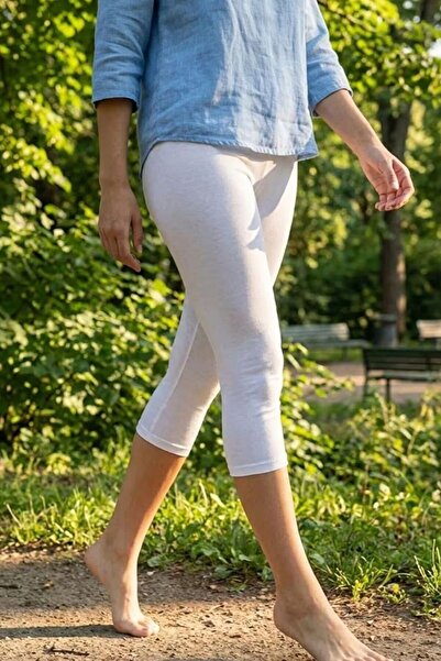EXSPORT Women's High Waist Shaping Capri Leggings