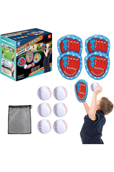Home Smart Toss and Catch game for girls and boys 11pcs baseball toss and cat...
