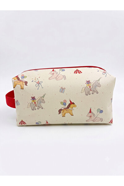 PALTO TASARIM Circus Design Travel Bag - Bag Organizer Cosmetic Bag