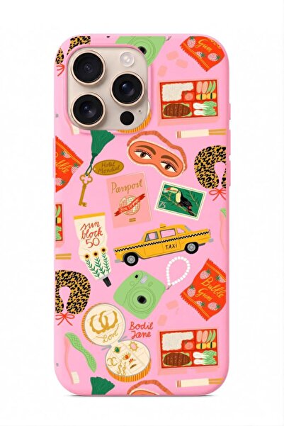 3GEN CASE iPhone 15 Pro Max Uyumlu Nova Desen Serisi Lansman Kılıf İçi Kadife...