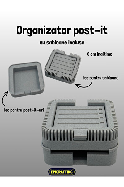 Epic Crafting Post-it organizer with templates included
