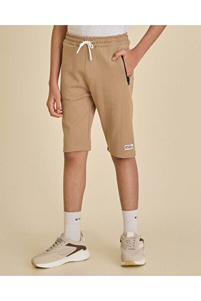 REDTAG Senior Boys Brown Active Fashion Shorts