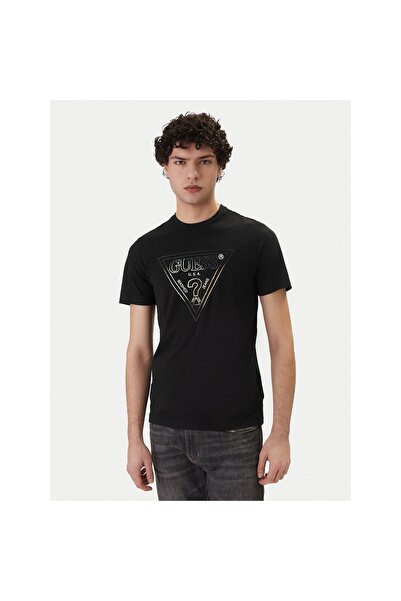 Guess Tricou bărbătesc M6GI11K2992 Negru
