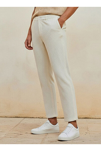 FAV LINEN BLENDS ELASTICATED TRS