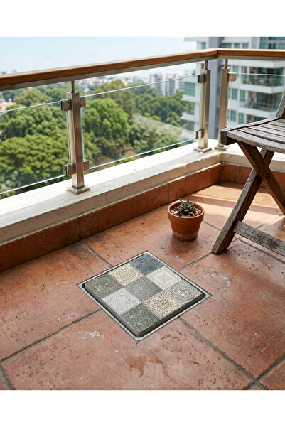 Creatick Design Decorative Natural Stone Bathroom Drain Cover Odor and Insect...