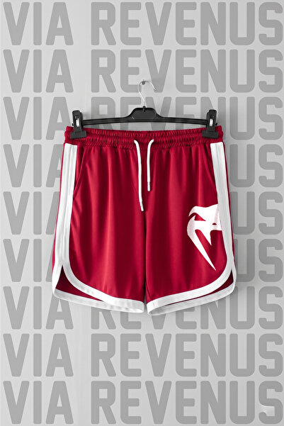 Vordevia Sports Shorts - Red - Normal waist