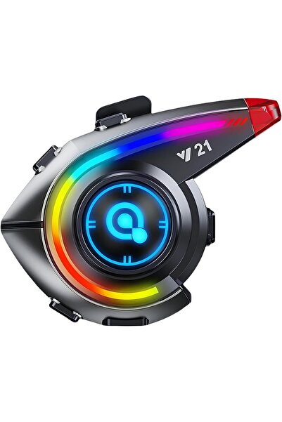 Generic Motorcycle Bluetooth Headset – Helmet Audio System with Bluetooth 5.4...
