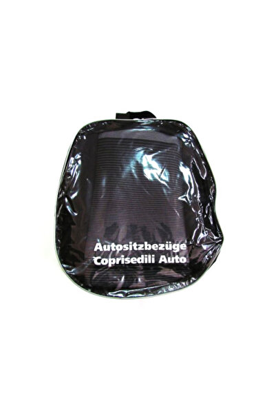 OEM Huse scaune auto universale, 2+1, 6 piese, Textil, Negru