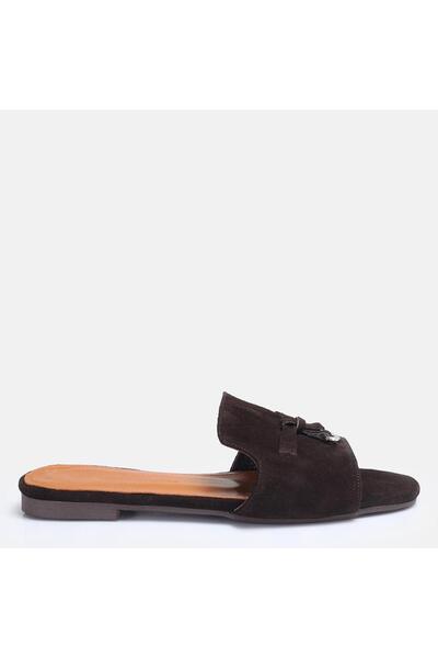 37Numara Mules - Brown - Flat