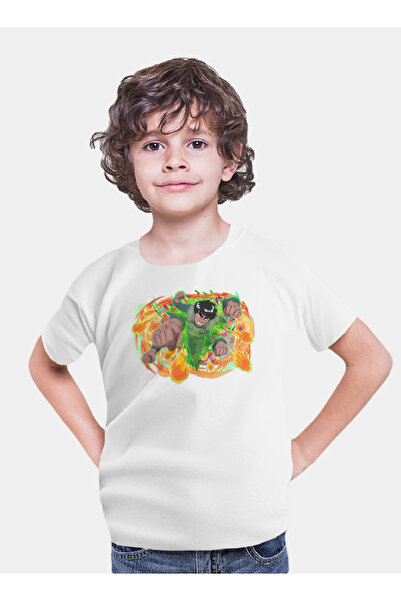 Generic عالم الموضة تيشرت قطن بطباعة عالية الجودة بتصميم انمي ناروتو غاي
