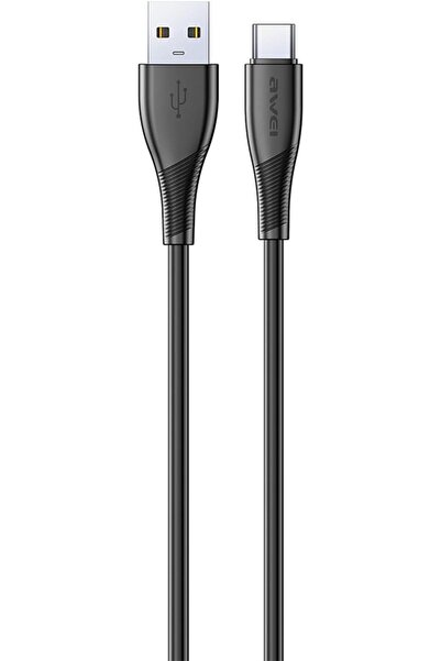 AWEI CL-182T Fast Charging Cable USB Type-A to USB Type-C, supports high-spee...