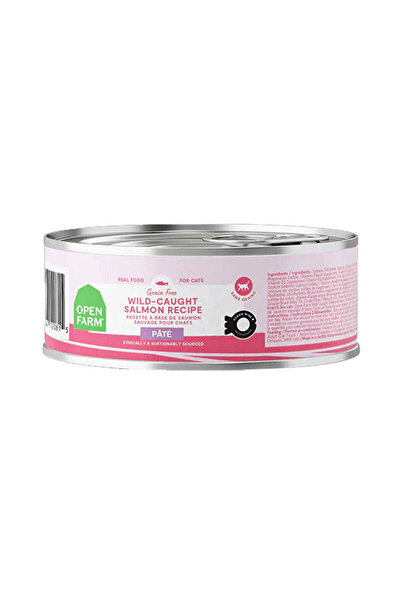 open Farm Wild Caught Salmon Pate Wet Cat Food 150G
