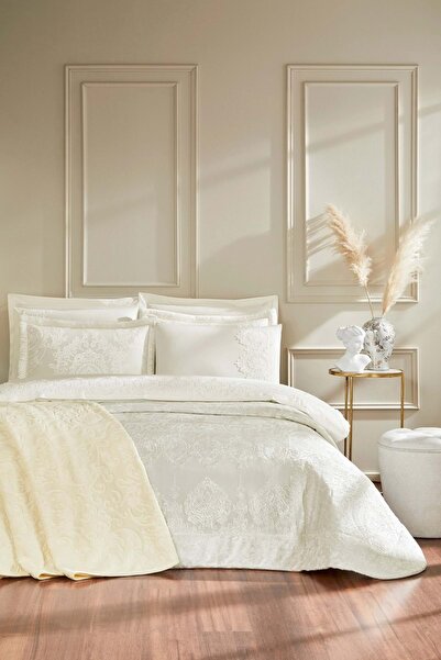 Özdilek -Harmony Krem- 10 Piece Double Dowry Set