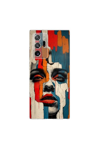 PPKin Samsung Galaxy Note 20 Ultra Compatible Table 7 Design Transparent Case