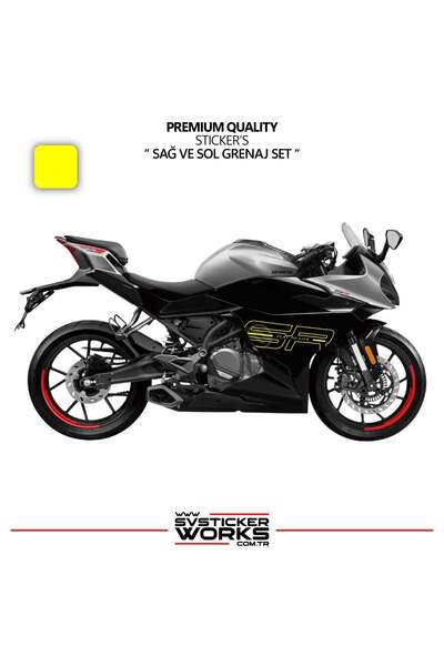 ARONA CFMOTO 250SR Grenage ملصق مجموعة اليمين اليسار نموذج ملصق ملصق عالي الجودة