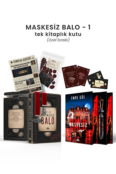 Guardian Kitap Maskesiz Balo 1 – Tek Kitaplık Kutu Yan Boyamalı