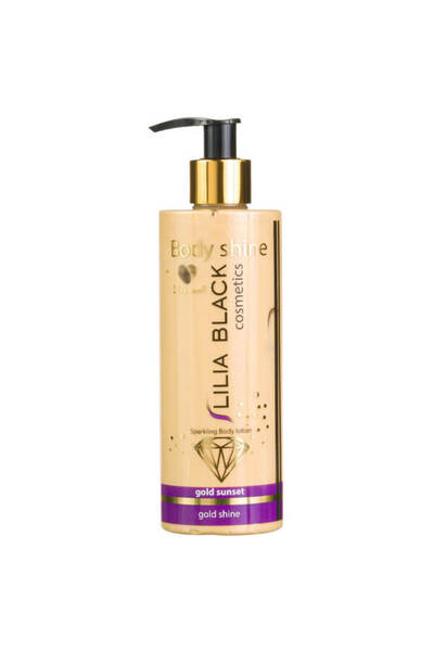 OEM LILIA BLACK SHINE ΓΑΛΑΚΤΩΜΑ ΣΩΜΑΤΟΣ 300ml - (GOLD SUNSET) (ΑΝΤΛΙΑ)