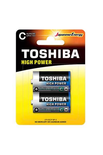Toshiba ΜΠΑΤΑΡΙΑ C (2τεμ.) ΑΛΚΑΛIKH - (ΜΕ ΦΟΡΟ 0,08€)