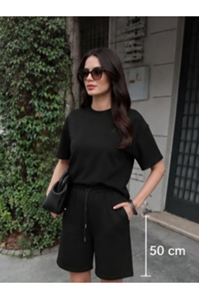 Generic Brand Zero Collar Shorts Set