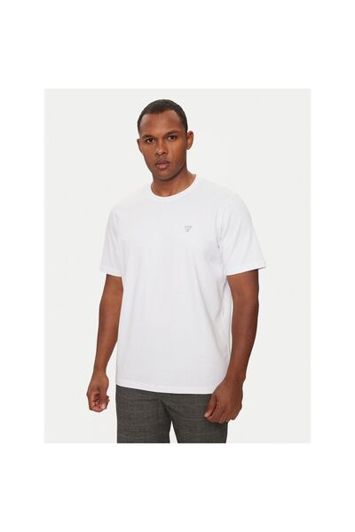 Guess Tricou bărbătesc M4YI0AKCCM1 Alb