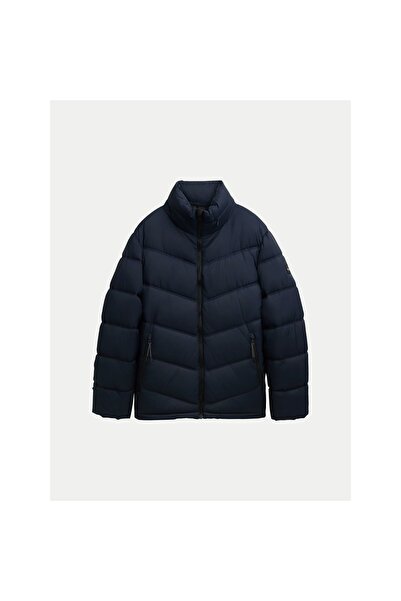 Tom Tailor Geacă de iarnă pentru bărbați 1043822 Bleumarin