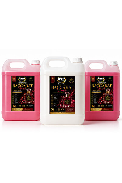 wowclean.ro Pachet Baccarat Touch – 2 x Detergent Universal + 1 x Balsam de R...