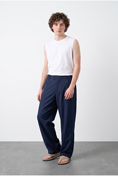 İTALYAN DİLLİ MODEL YANLAR LASTİKLİ BAGGY JOGER