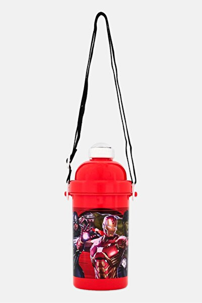 Marvel Kids Boy Avengers Water Bottle 500 ml, Red