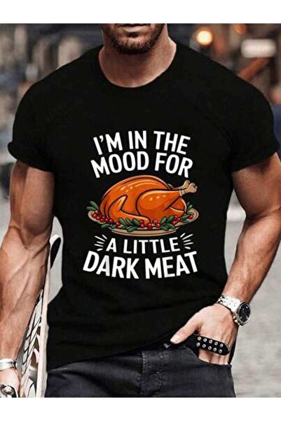 799 تي شيرت قطني 100% بطباعة مضحكة للبالغين بتصميم "I'm In The Mood For Dark ...