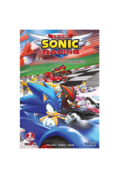 Presstij Kitap Kirpi Sonic: Sonic Takımı Yarışta (2. Baskı) Türkçe Çizgi Roman