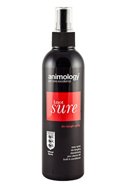 Animology Knot Sure بخاخ لفك العقد والتشابكات للكلاب بدون شطف – 250 مل