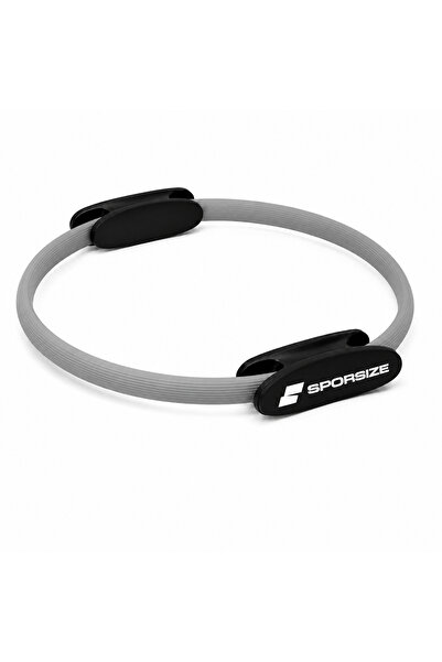 Sporsize Pilates Çemberi 35 cm Direnç Halkası, İç Bacak Kalça Kol Göğüs ve Co...