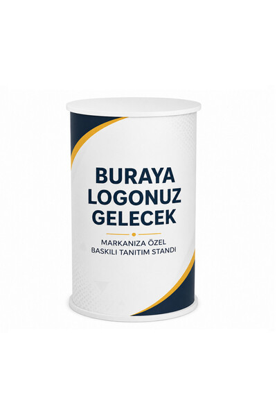 reklam etkisi Tanıtım Standı Daire Alüminyum Ayaklı Panel 123,8x89,2 cm - Fuar/Etkinlik Standı