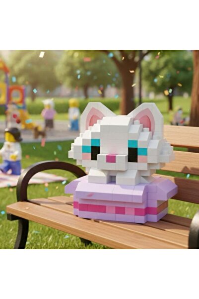 NW NessiWorld Lz-8641 Cat 170 Piece Block Toy-Mini Bag