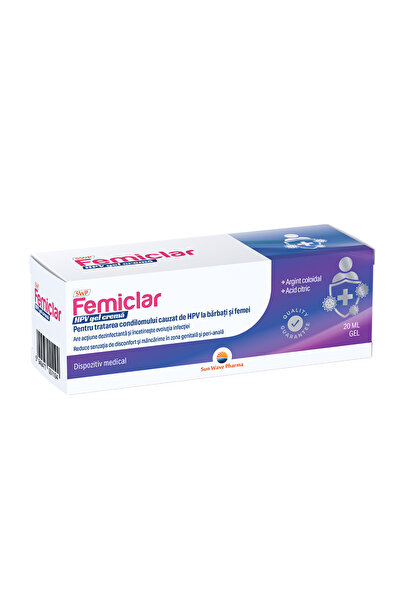 SUN WAVE PHARMA Femiclar HPV Gel 20ml