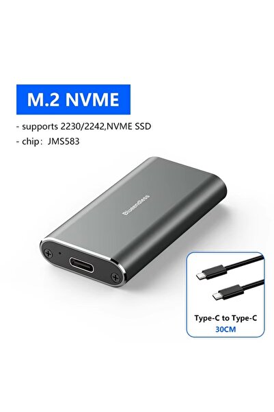 Choice1 M.2 NVMe 10 Gbps M2402N Blueendless Mini M.2 NVME Mobile Solid State ...