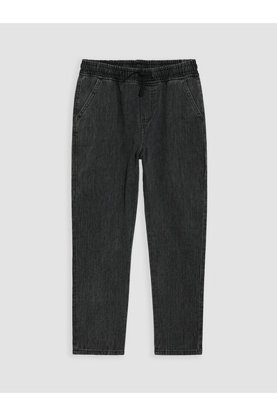 LC Waikiki Trendlucky Boys' Jean Pants with Elastic Waist and Difference in C...