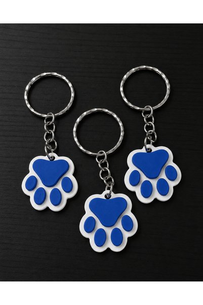 Generic Brand 3D Printed Cat Paw Keychain – Adorable Paw Charm, Bag and Key Accessory