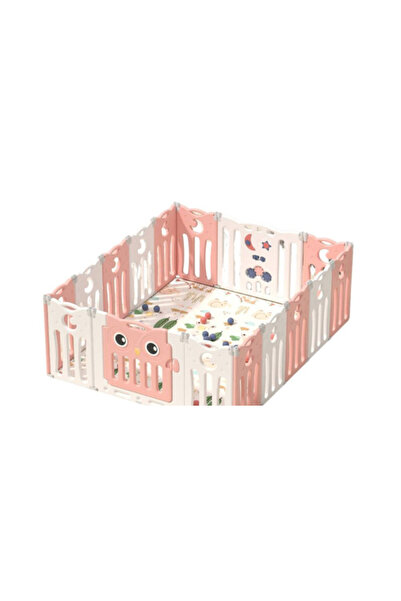 Kidstoys 143x179x63 Πλαστικό Πάρκο Παιχνιδιού Κουκουβάγια Ροζ MTY05-PN
