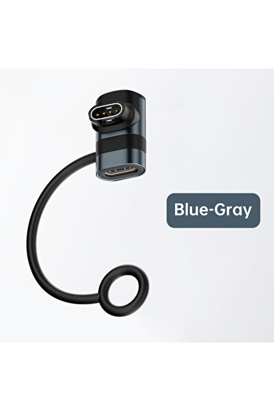 Choice blue-gray For Fenix 8 7 7S 7X 6S 6 Forerunner 955 965 USB-C Charger Sm...
