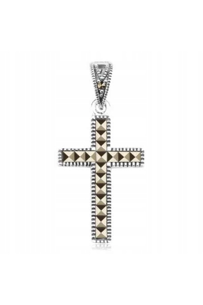 Verona Cruce de argint cu Marcasite Staviori /Cdm3440/
