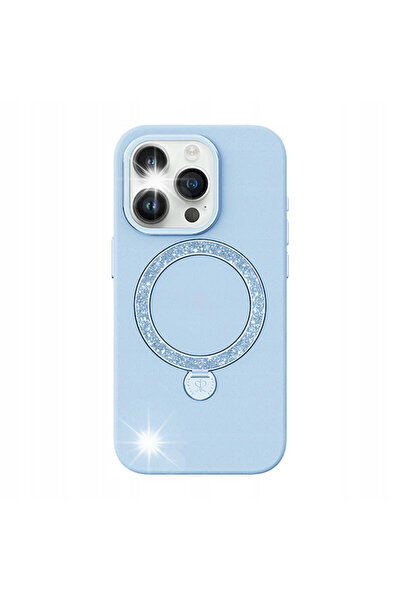 Joyroom Pn-15L4 Husă Dancing Circle pentru iPhone 15 Pro Max, albastră