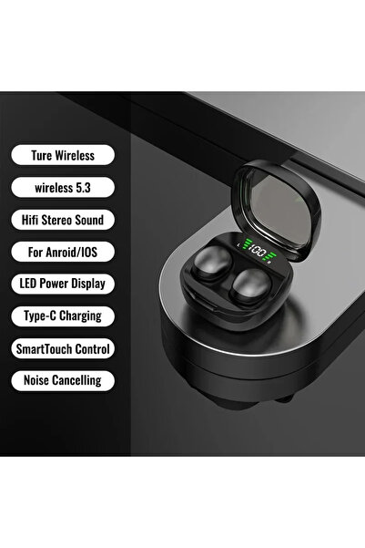 choice2 سماعات أذن صغيرة غير مرئية من كيبيدومي باللون الأسود، سماعات بلوتوث 5...