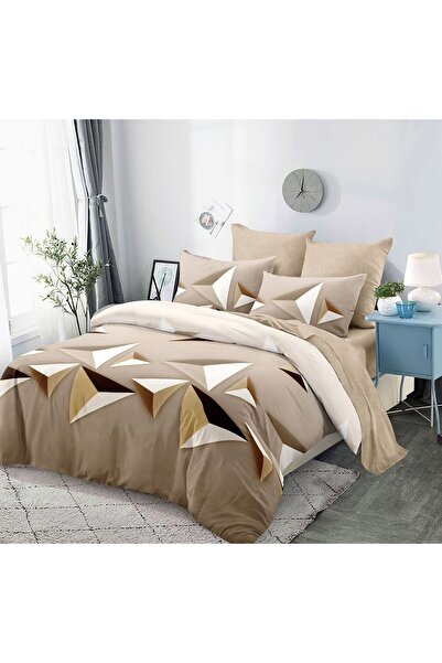 Pucioasa Fabrica Fine Cotton Duvet Cover Set with Stretchy – 6 pieces | 19195-PR