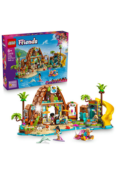 LegoPazar Lego Friends 42673 Vacanță în familie la plajă