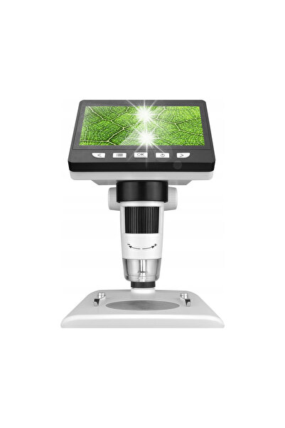 Lamex Microscop Digital de Precizie, Zoom X1000, Monitor HD, Vizualizare pe PC
