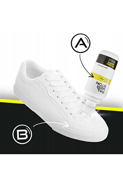 NO BRAND Set 6-în-1 pentru îngrijirea pantofilor, cu pastă albă și tălpi inte...