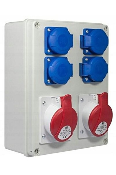 NO BRAND Tablou de distribuție, 1x16A/5P Prize 4x250V/1P IP44 R-Box240 B.1684